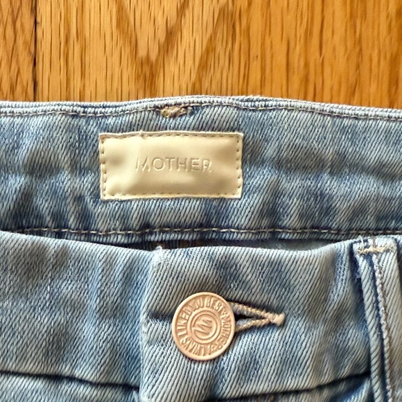 MOTHER sz 27 The Looker When in Rome Light Wash Skinny Jeans great condition - Picture 4 of 12